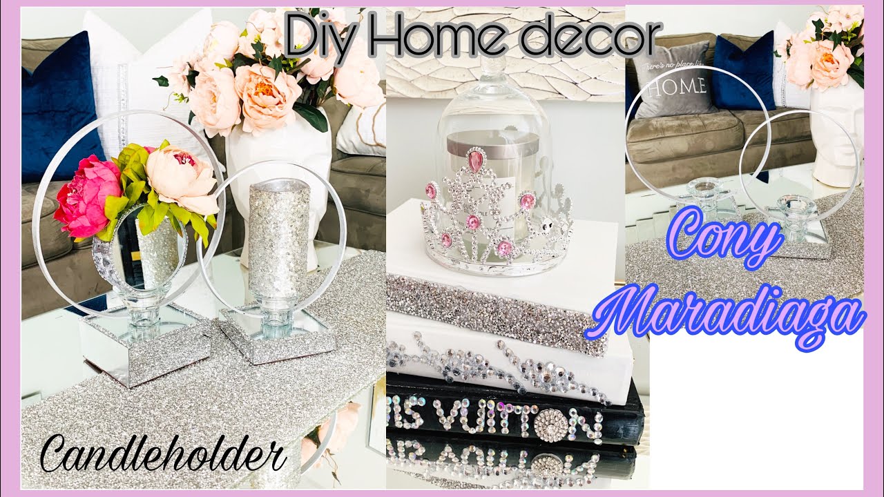 MANUALIDADES rápidas y elegantes/dollar tree diy/decora tu casa sin gastar@conymaradiaga