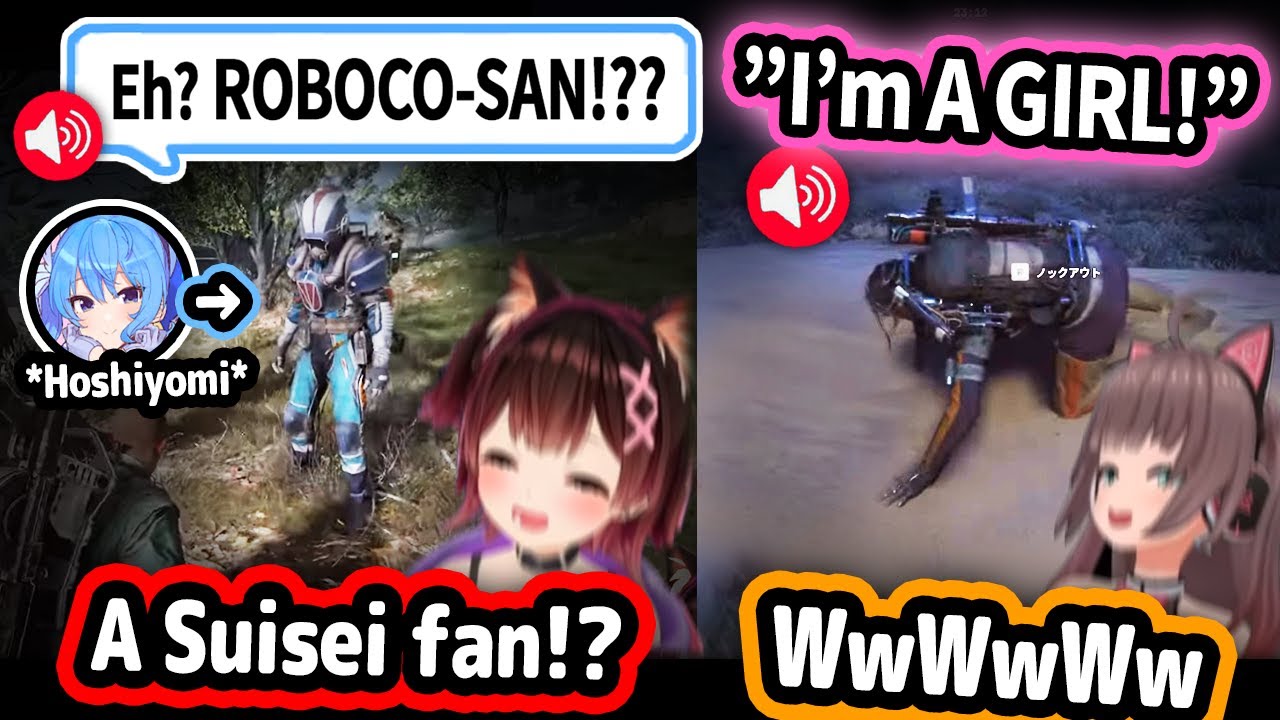 Matsuri and Roboco Speaking With Fans In Game Voice-Chat Is Too Wholesome and Hilarious【Hololive】