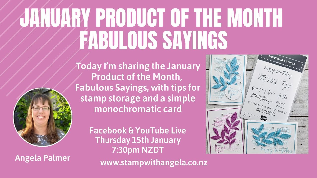 Product Of The Month - Fabulous Sayings