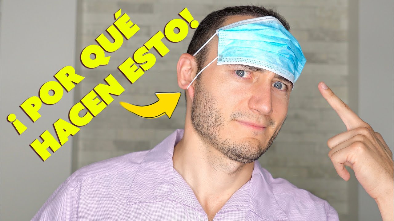 Así NO se usan los cubrebocas, te enseño la manera correcta
