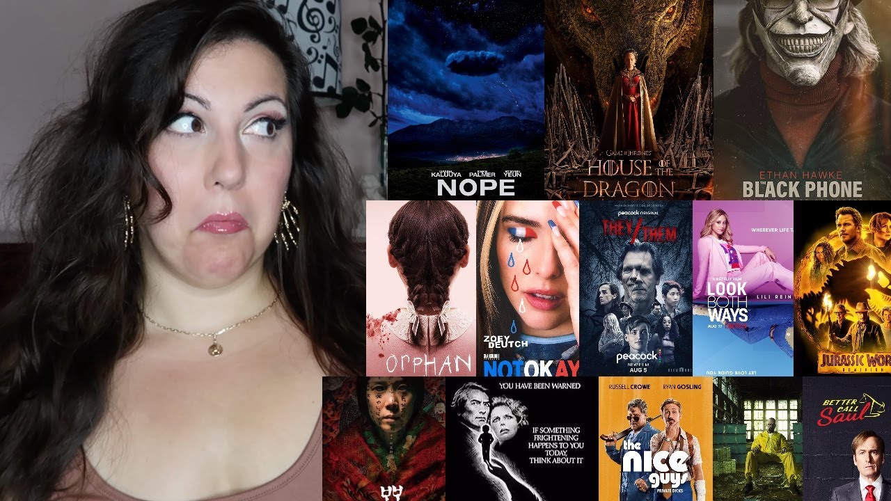 What I Watched in August 2022 | NEW Movies Recommendations for September 2022