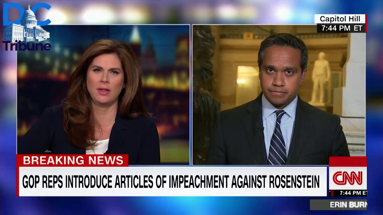 CNN's Manu Raju Explains The GOP Move To Impeach Rosenstein