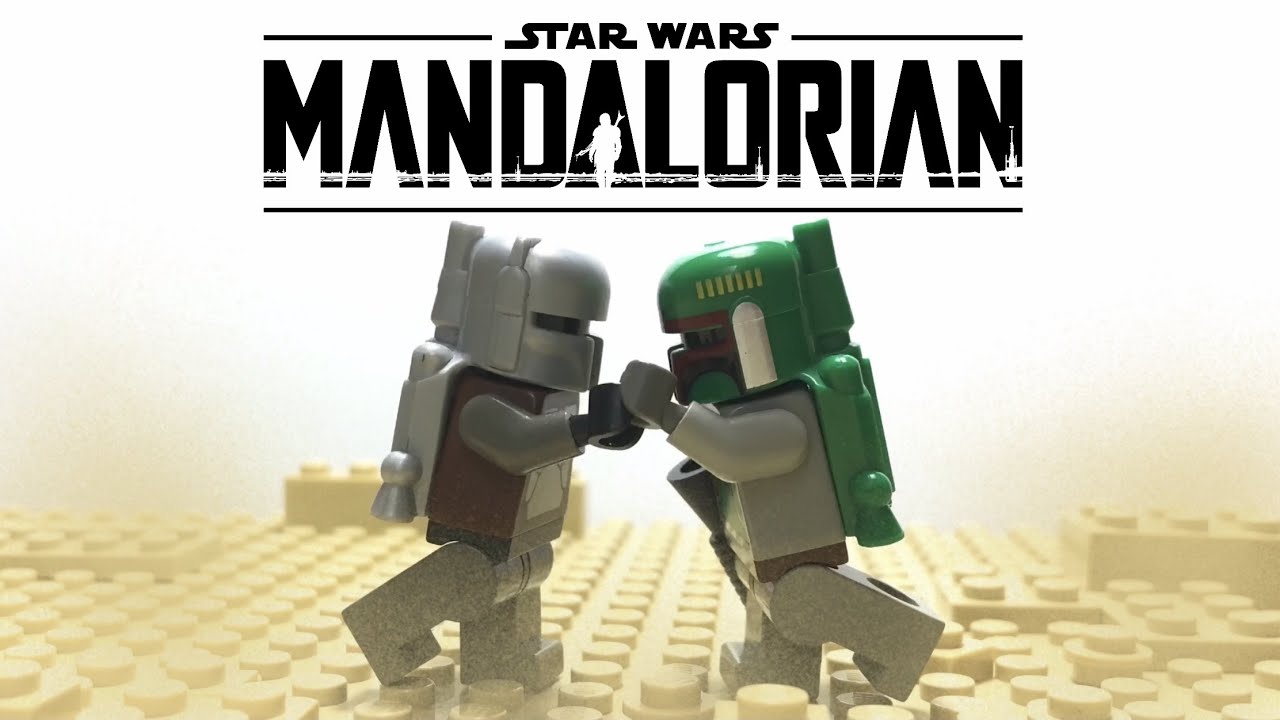 Lego Star Wars Stop Motion Film: Boba Fett vs The Mandalorian (Classic Style)
