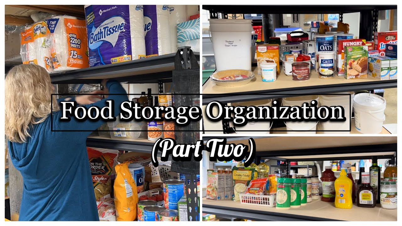 Food Storage Organization Part Two | Pantry Challenge
