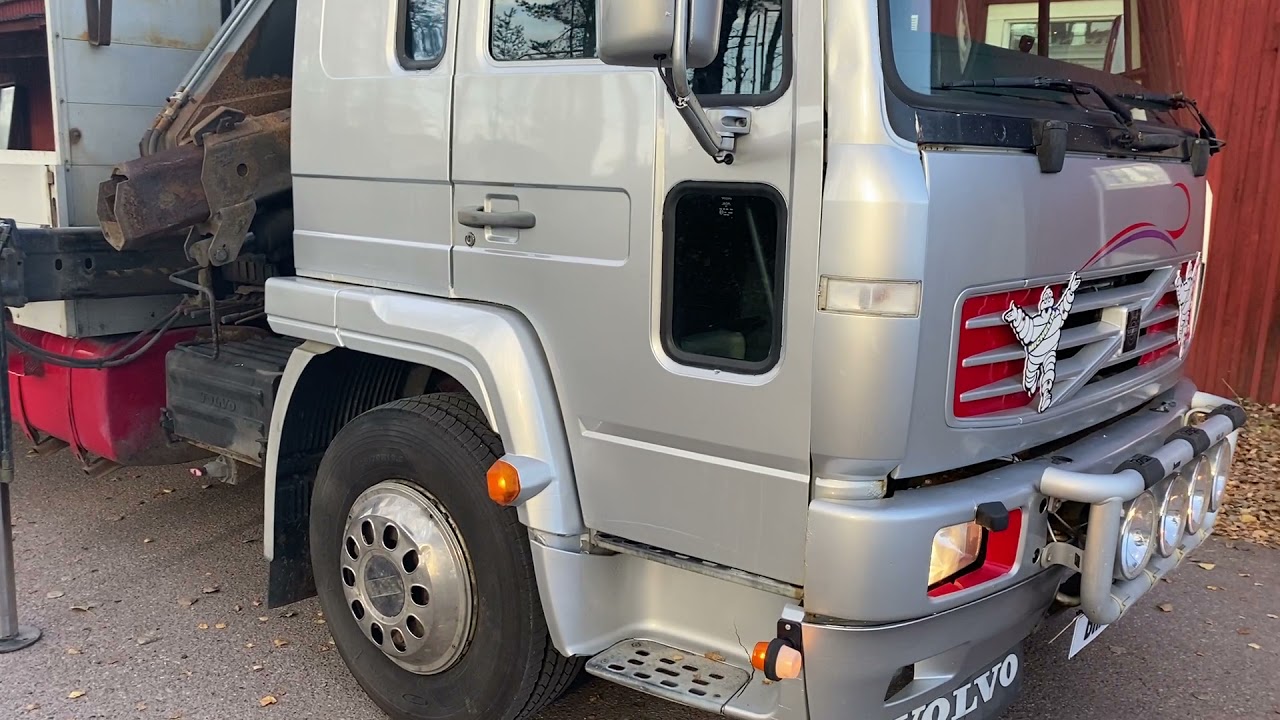 Volvo FL6 4x2 med Kran