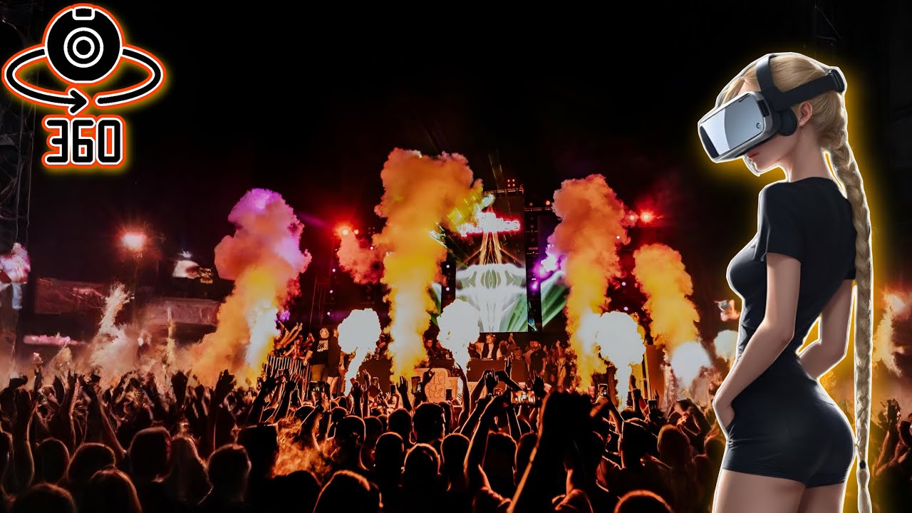 INSIDE a Wild Techno Party | VR 360&deg; Experience