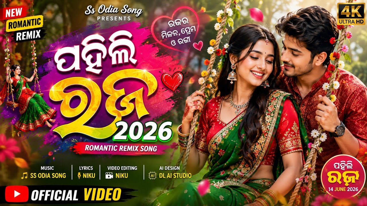 ପହିଲି ରଜ 2026 | Pahili Raja Romantic Song | Lyrics Niku | Ss Odia Song 