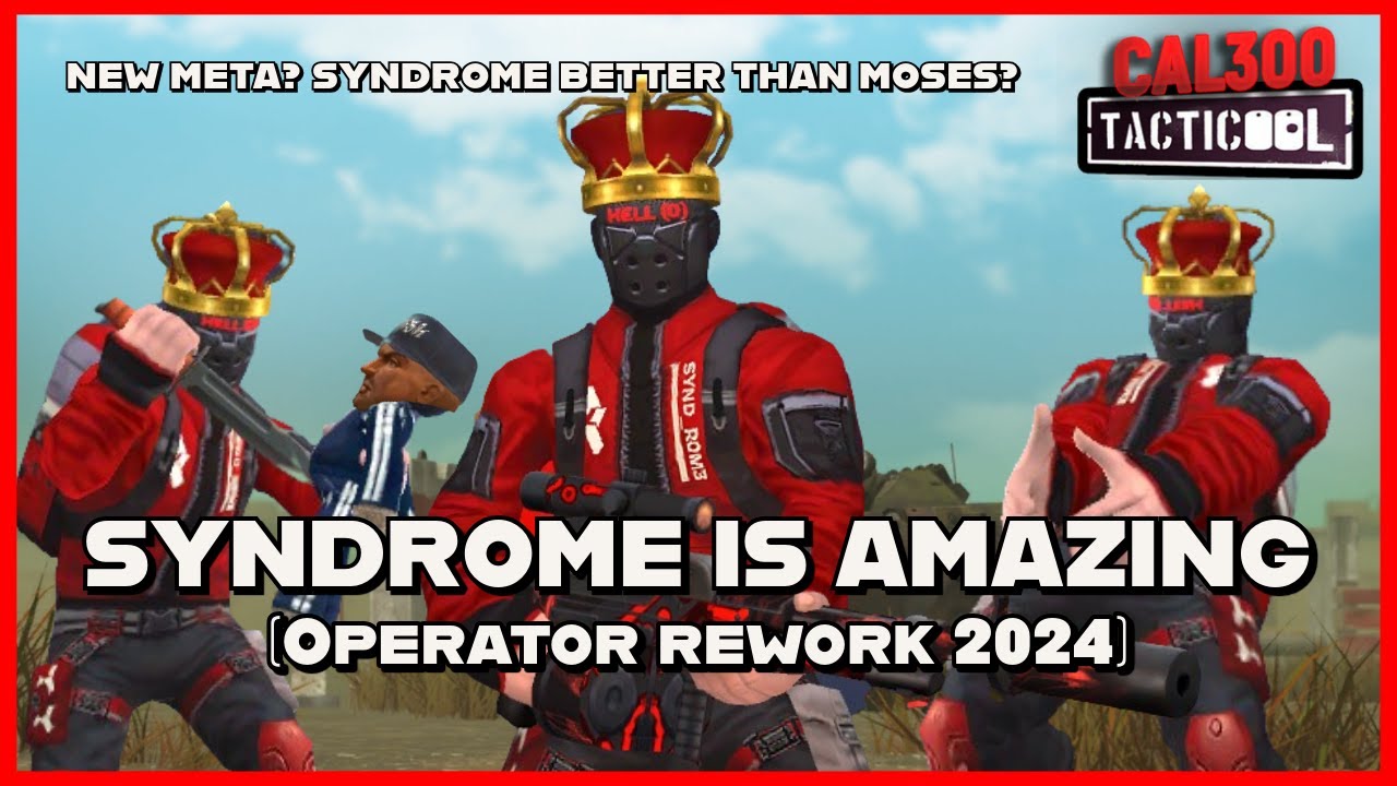 TACTICOOL:🤯SYNDROME IS AMAZING🤯 (Solo Game - OPERATOR REWORK 2024)