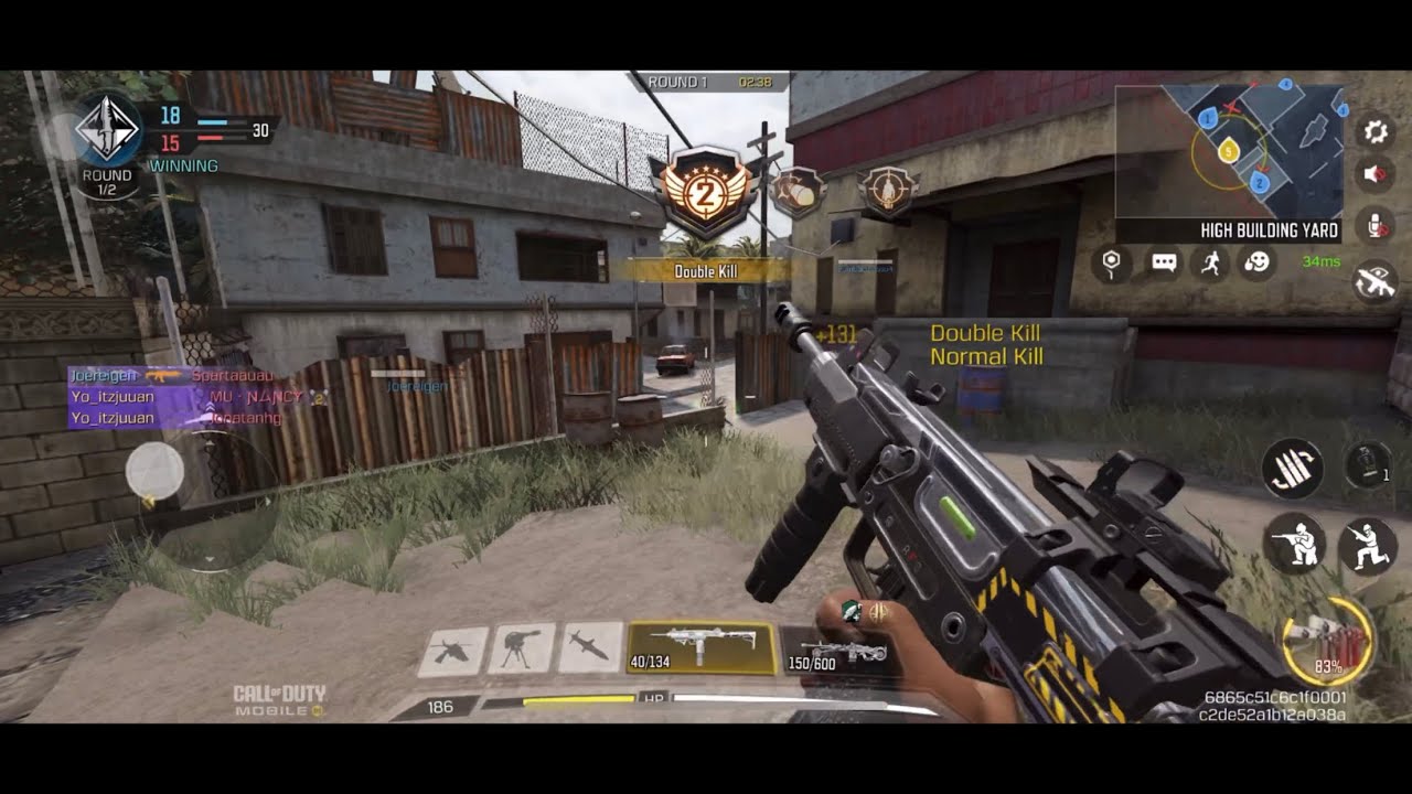 Using the USS 9  Loadout in Frontline & Team DeathMatch | Call Of Duty Mobile Multiplayer Gameplay 