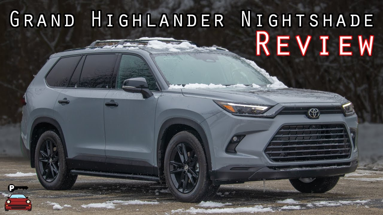 2026 Toyota Grand Highlander Nightshade Review - My Pick For BEST 3 ROW SUV!