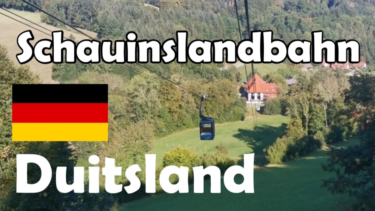 DUITSLAND Schauinslandbahn in het Zwarte Woud Schwartzwald