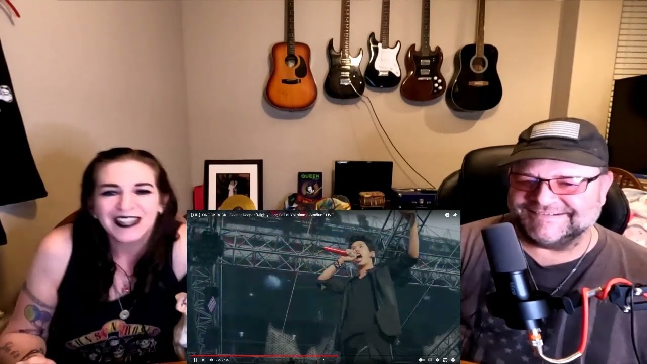 We React To ONE OK ROCK   Deeper Deeper Mighty Long Fall at Yokohama Stadium LIVE