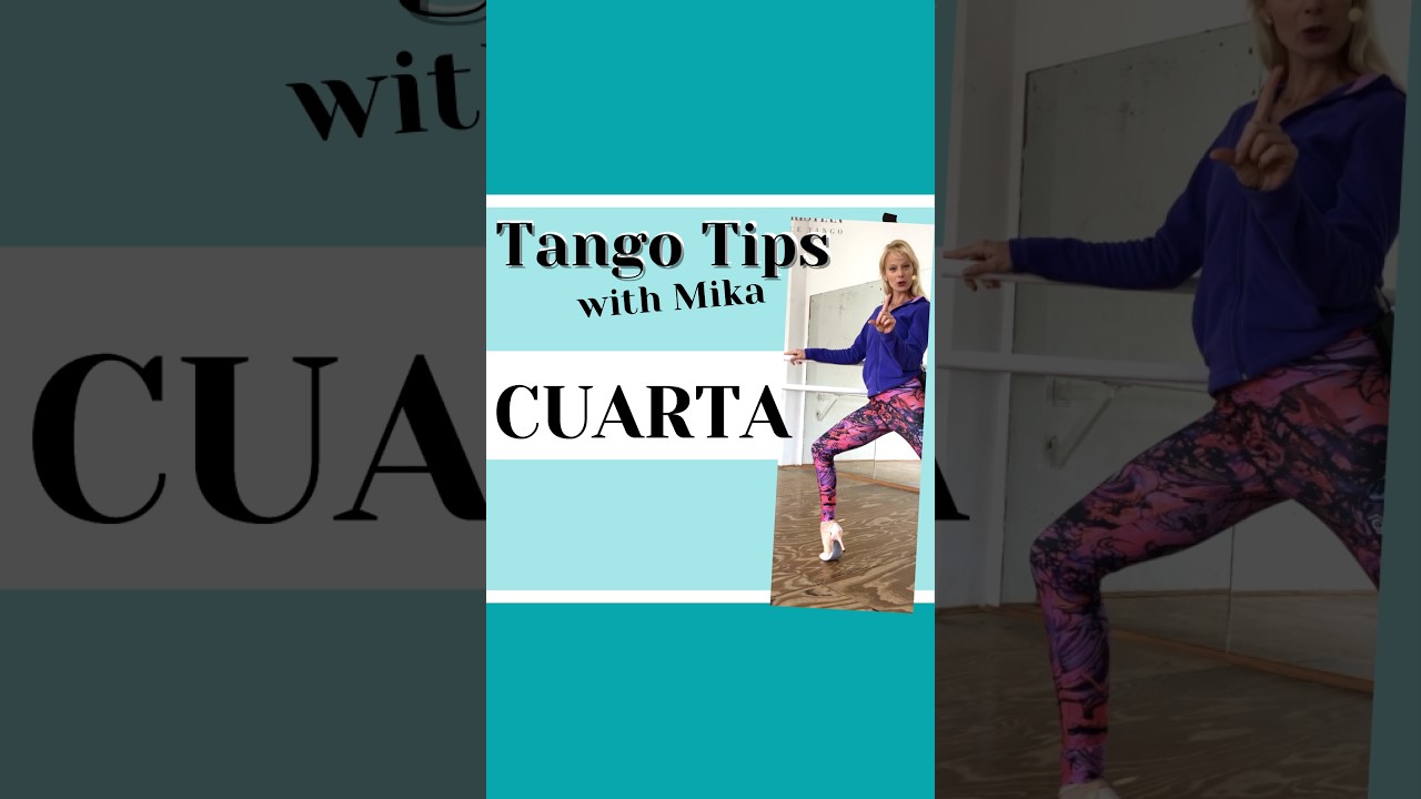 Tango Tips with Mika: La Cuarta (Tangopose)