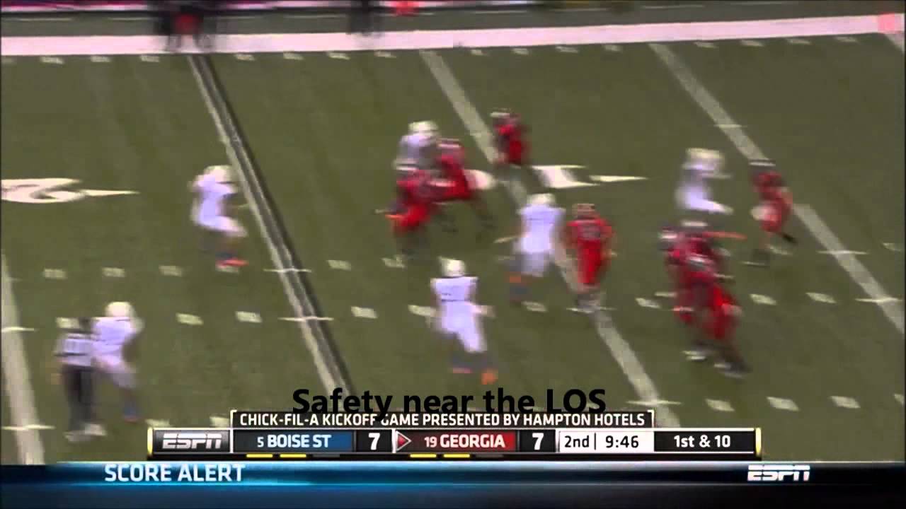 No. 8 FS-SS George Iloka Boise State vs UGA 2011
