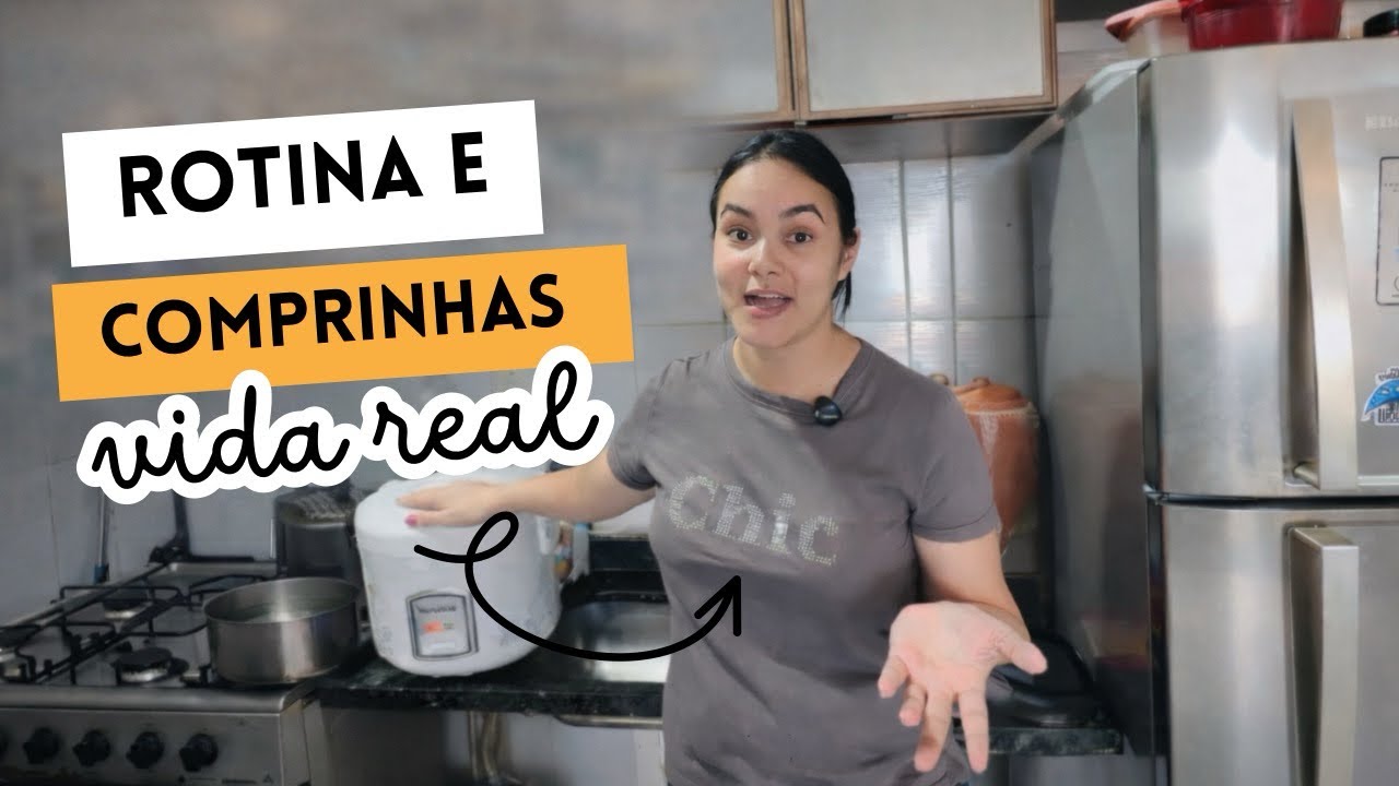 VLOG: ROTINA E COMPRINHAS | Vida real da dona de casa