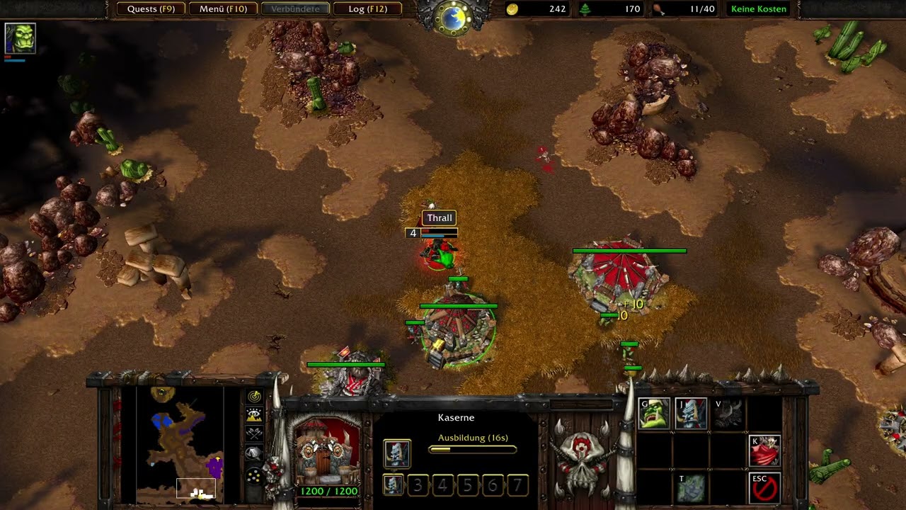 VoD Warcraft III #13 | Story Stream - Orc Kampagne: Die Hordenanführer spalten sich!