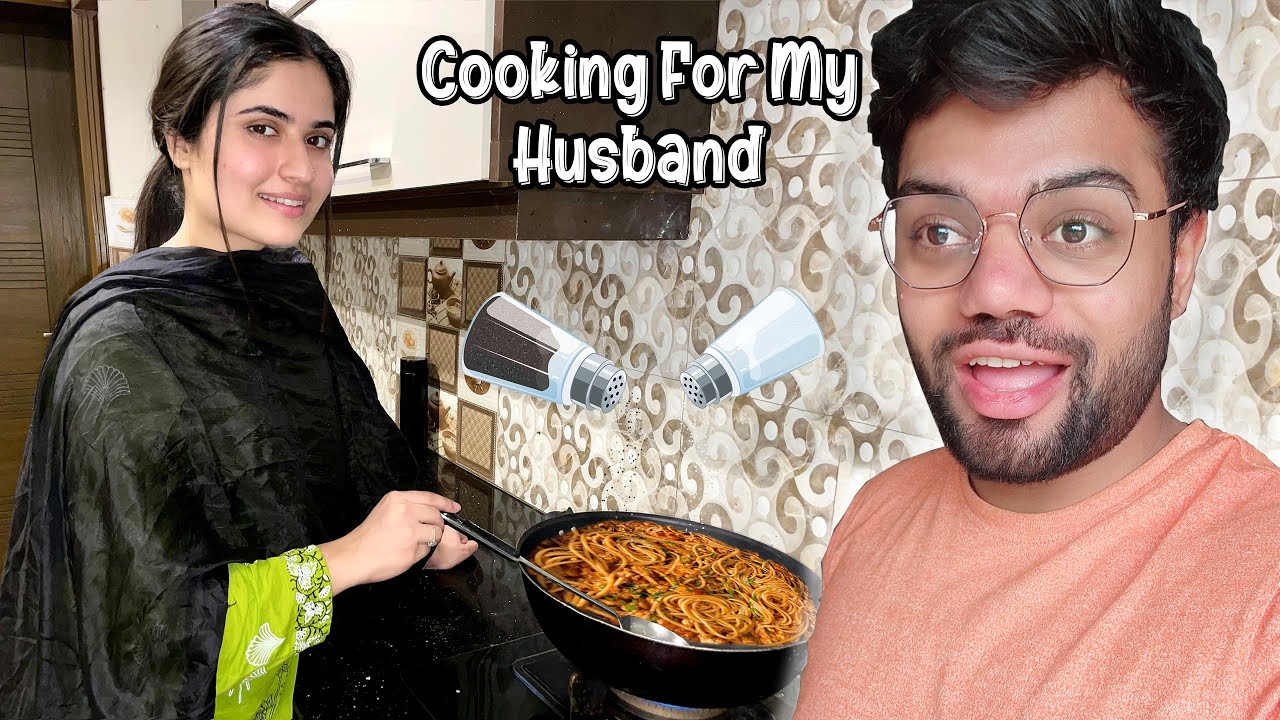 Cooking For My Husband For The First Time ❤️