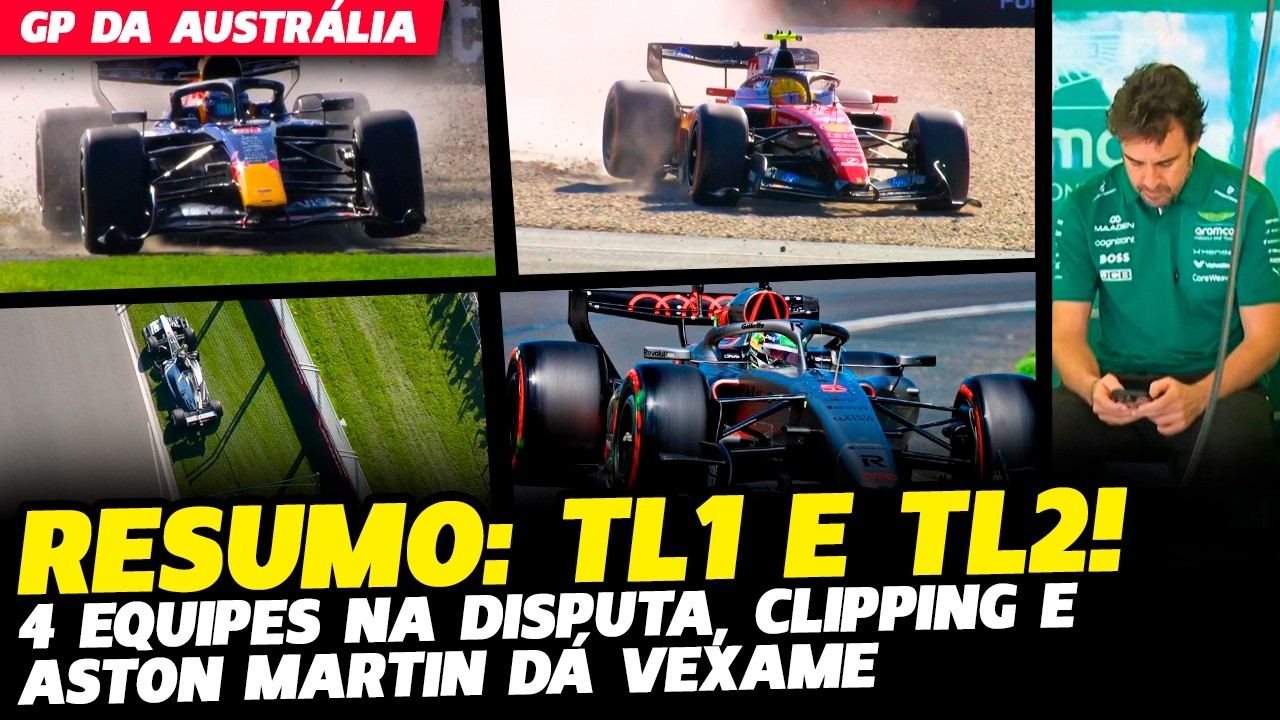 🚨TL1 E TL2: VEXAME DA ASTON MARTIN, 4 EQUIPES NA DISPUTA E CADILLAC COM PROBLEMAS | FÓRMULA 1
