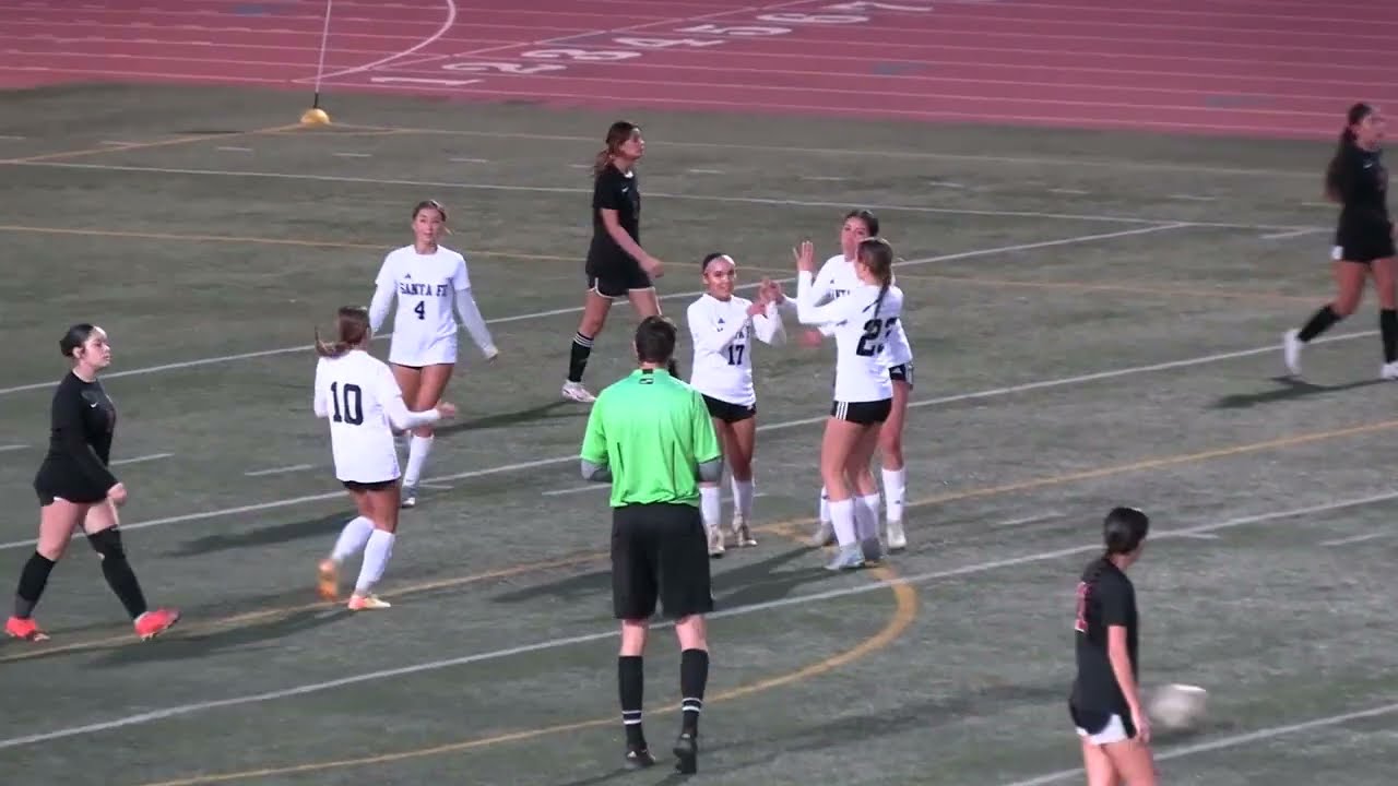 Girls Soccer Santa Fe vs Whittier High School/ Del Rio League girls soccer 2024-2025 / game 2