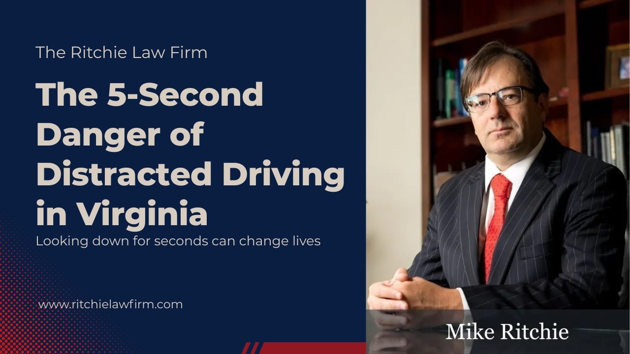 The 5-Second Danger of Distracted Driving in Virginia