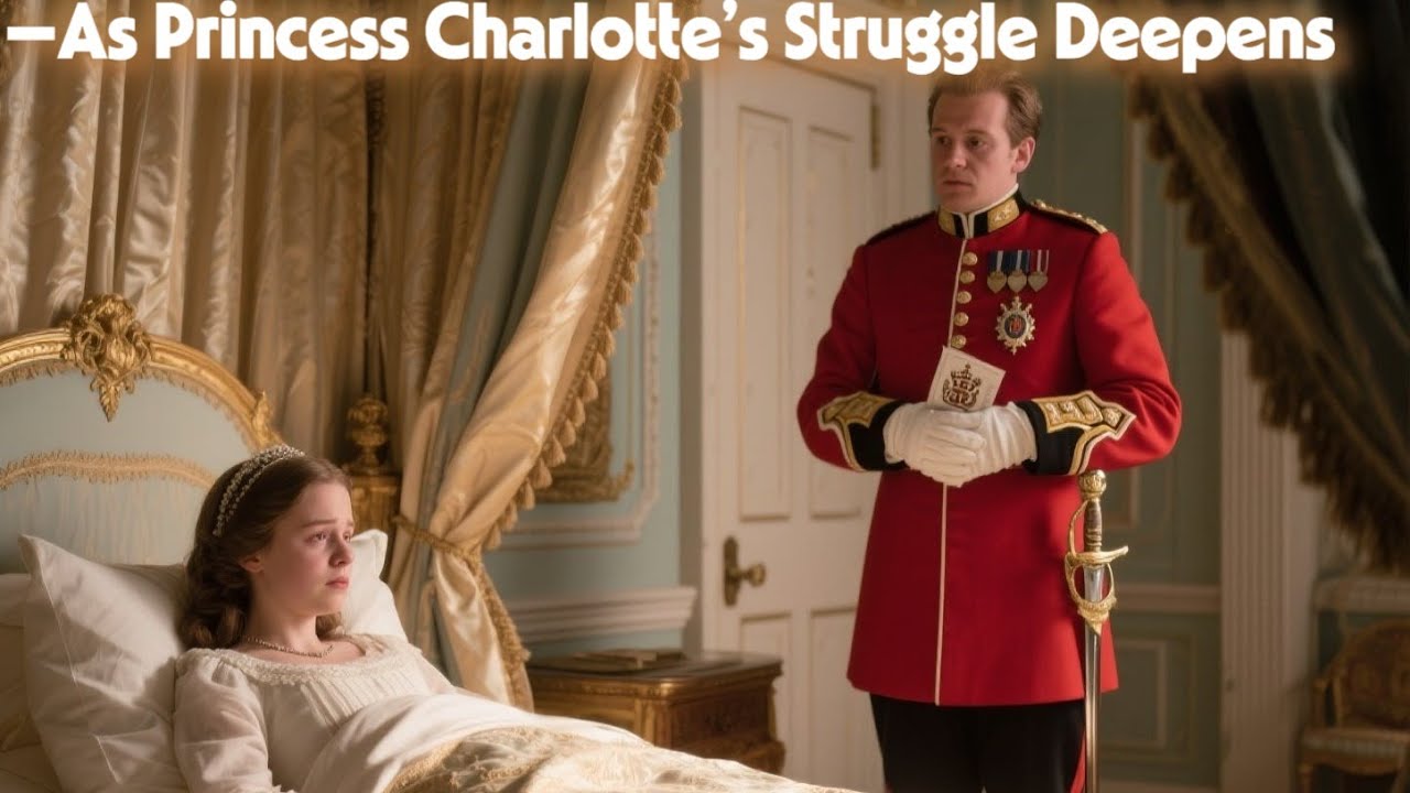 Royal Guard Brings Grim News — As Princess Charlotte’s Struggle Deepens | Emotional Stories