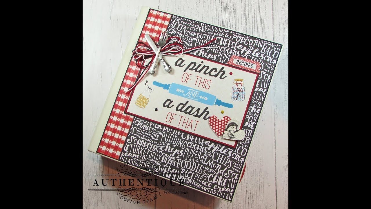 Retro Recipe Album