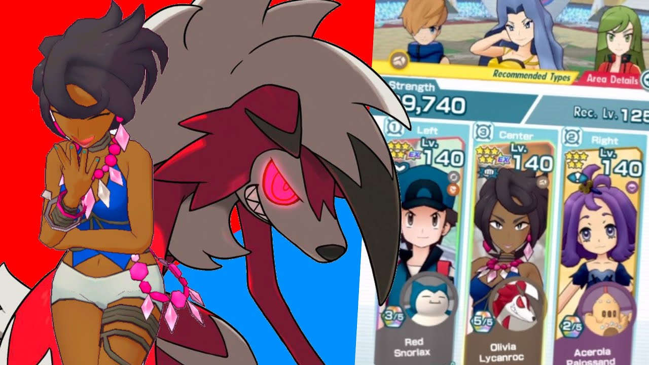 MASSIVE Olivia EX Sync Nuke featuring Red & Snorlax! | Pokemon Masters EX