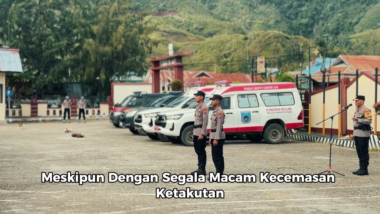 APEL JAM PIMPINAN, KAPOLRES PANIAI UCAPKAN TERIMA KASIH ATAS PENGAMANAN HUT KABUPATEN PANIAI
