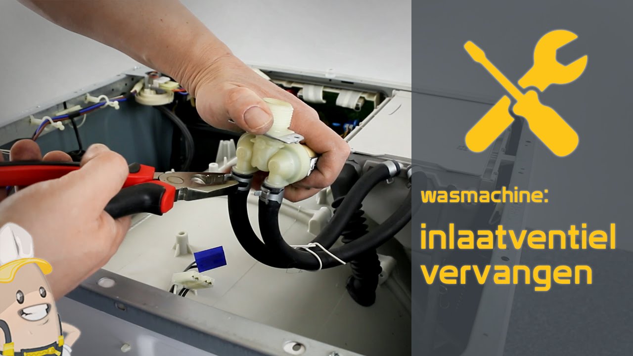 Inlaatventiel van uw wasmachine vervangen | De Onderdelenwinkel.nl methode