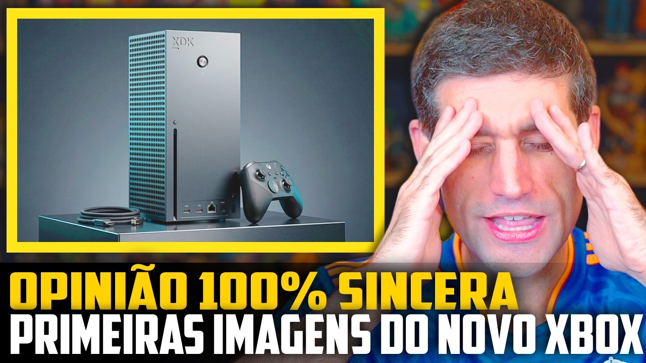 OPINIÃO 100% SINCERA sobre as PRIMEIRAS IMAGENS do NOVO Xbox Project Helix
