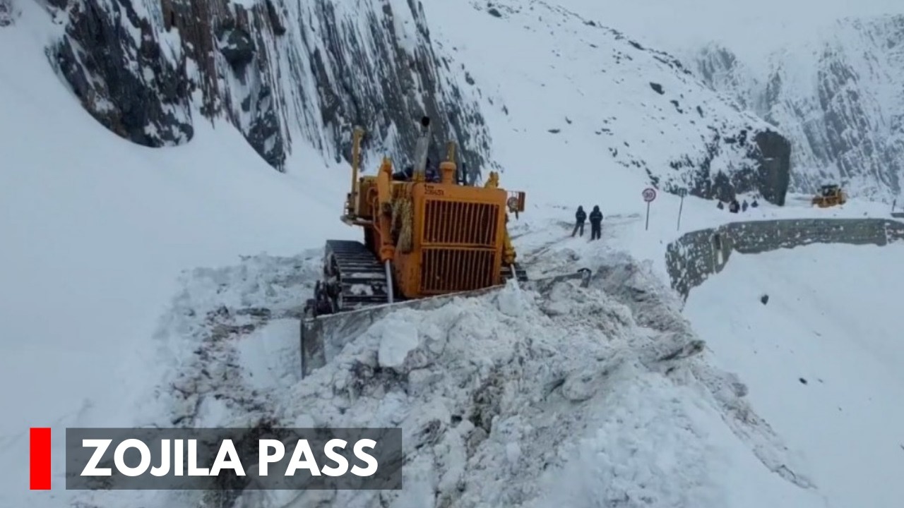 BRO Creates History as Zojila Pass Remains Open Past Feb 28 for the First Time.