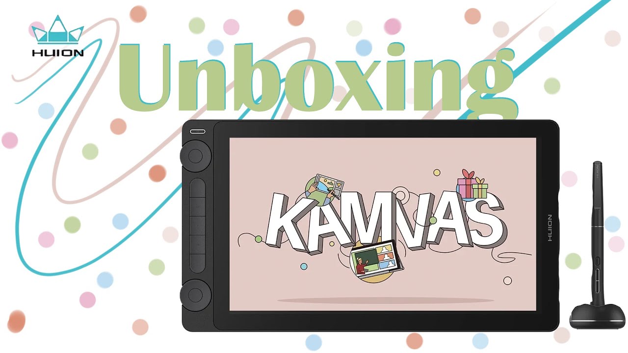 Huion Kamvas 13 (Gen 3) Unboxing by ⁨@I_Avinv  #huion #huiontablet #drawing #artist #xppen #avinv