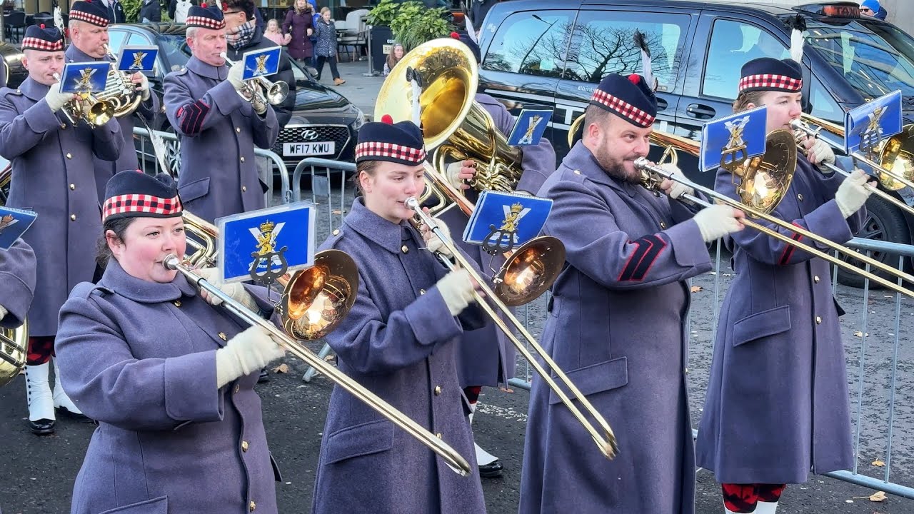 Awesome Royal Regiment of Scotland Brass Band | 2025 Edinburgh Diwali Festival
