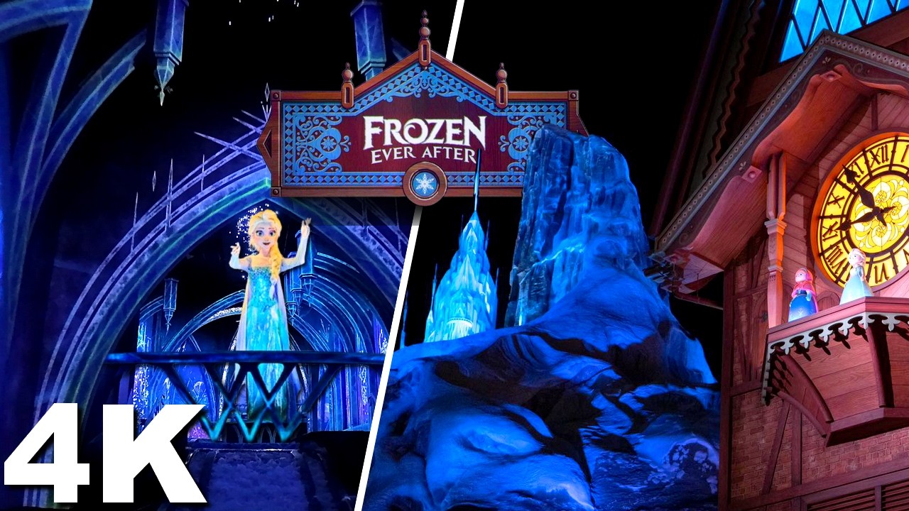 Frozen Ever After [On-Ride 4K POV] - Hong Kong Disneyland
