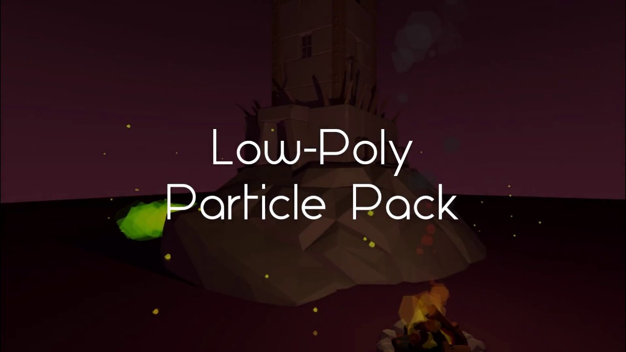 Low Poly Particle Pack - Unity3D Package
