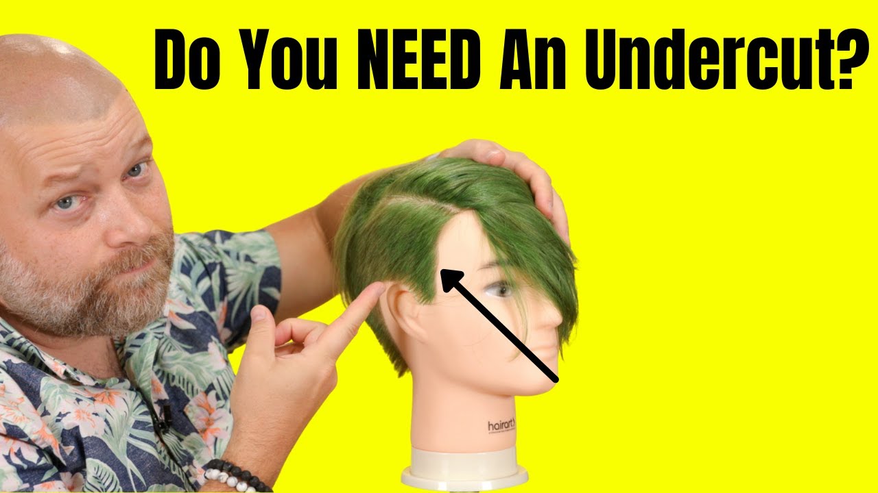 Do you Need an Undercut for a Curtains Middle Part Haircut? - TheSalonGuy