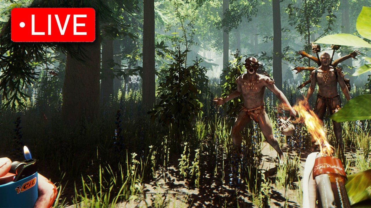 🔴 FINISHING THE FOREST & WORLD WAR Z - THE WALKING DEAD DLC TONIGHT [CO-OP]👻