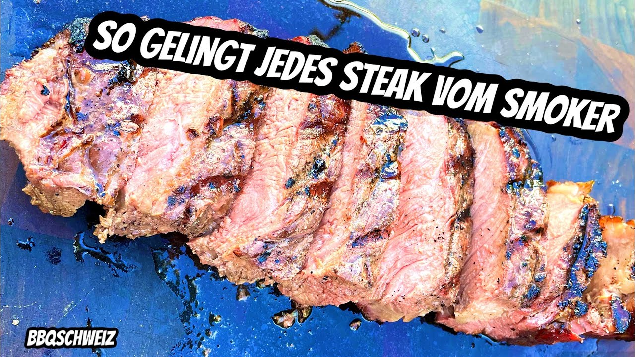 🔥Steak vom Smoker mit Gelinggarantie🔥