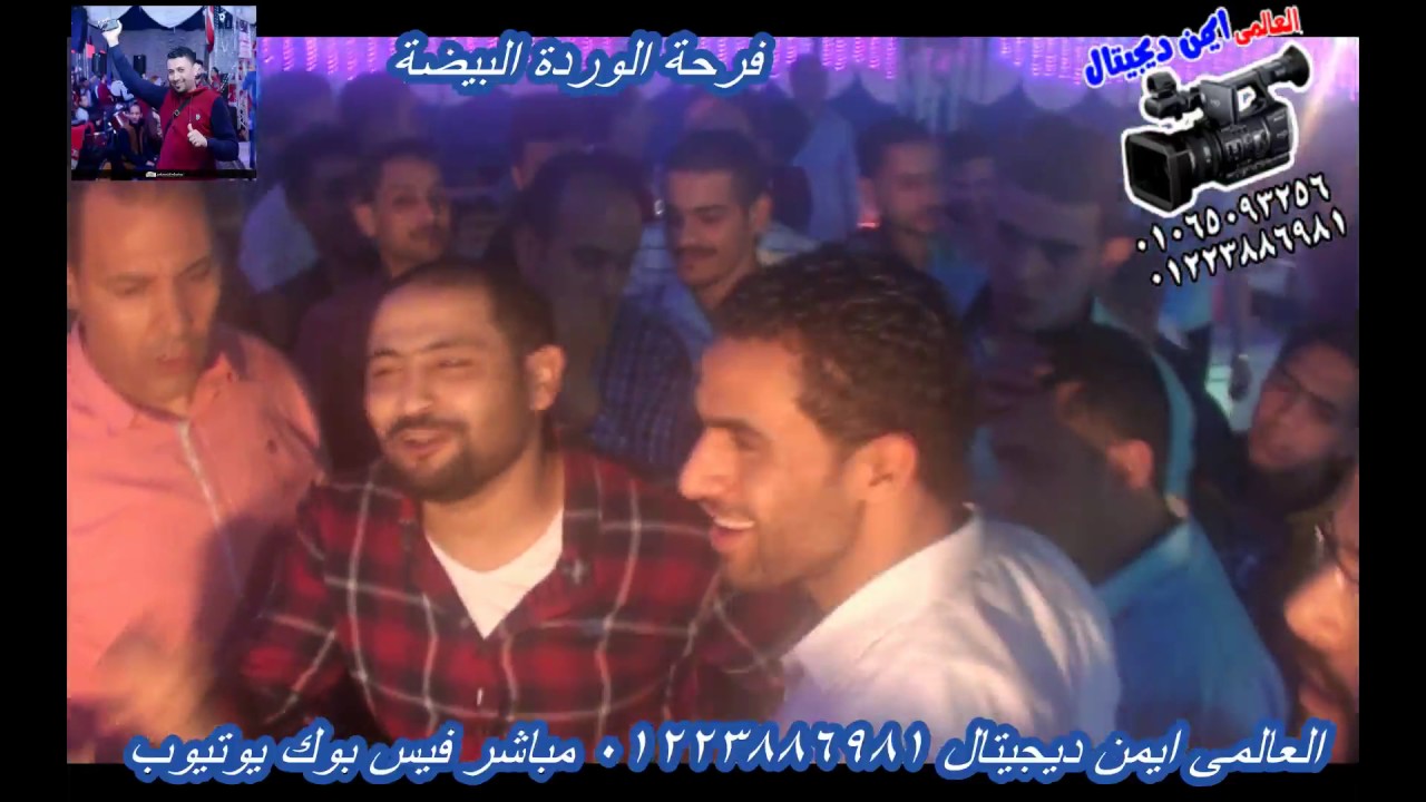 رقص المجموعة والصحاب والغمراوى ولعها فرحة الوردة البيضة رامى سعد قناة العالمى ايمن ديجيتال