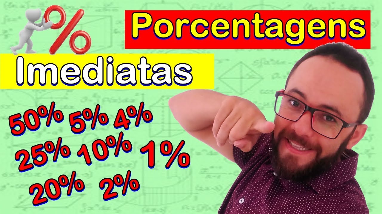Porcentagens imediatas - Enem / concursos / vestibulares
