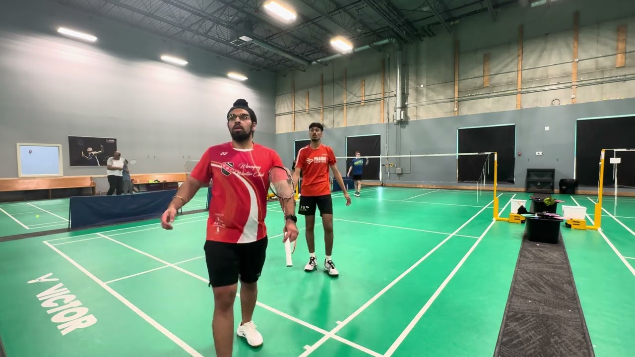 MB Provincials MD QF: Rylan Ramnarace and Paul Brown vs Vijay and Sehaj
