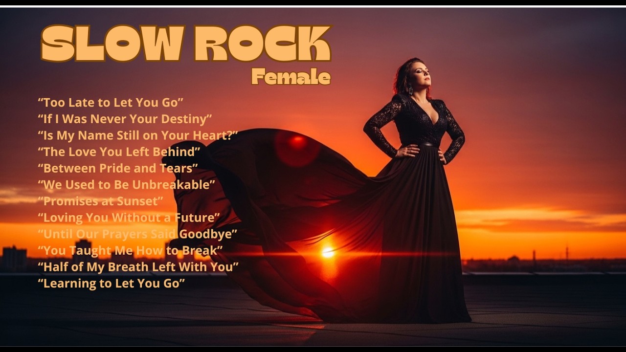 From Forever to Letting Go 🖤🎸 | Female Emotional Rock Playlist