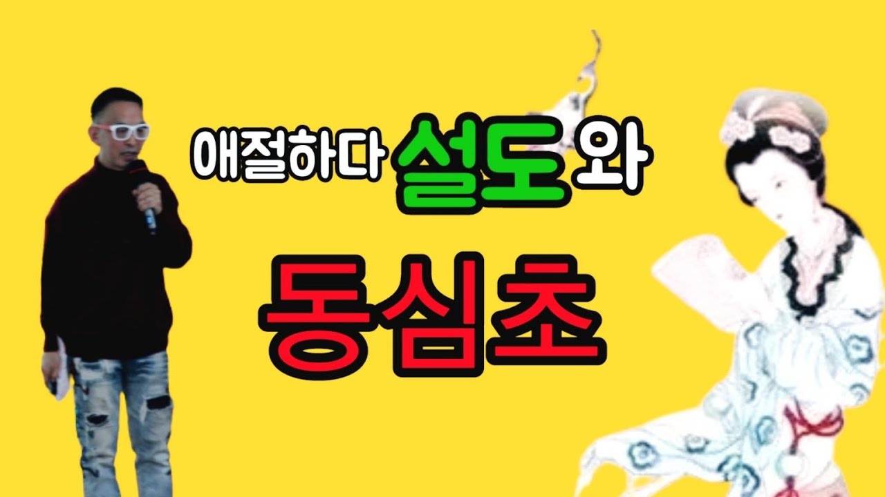[유양희의음악이야기]여류시인설도/이루어질수없는 사랑/동심초 애절하다