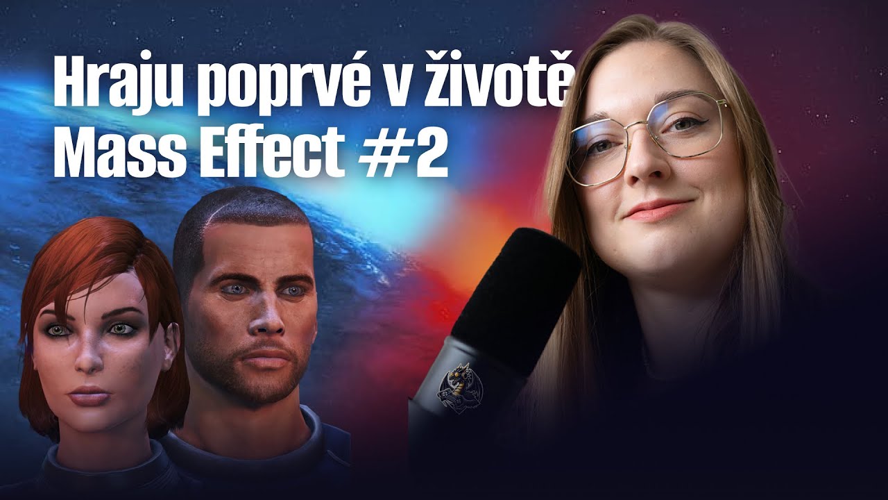 Pokračujeme v Mass Effectu ~ první průchod v životě | Záznam streamu