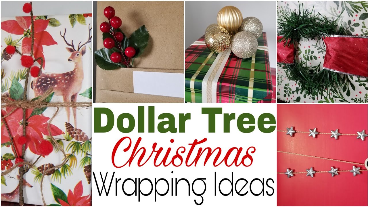 20+ Dollar Tree Gift Wrapping Ideas