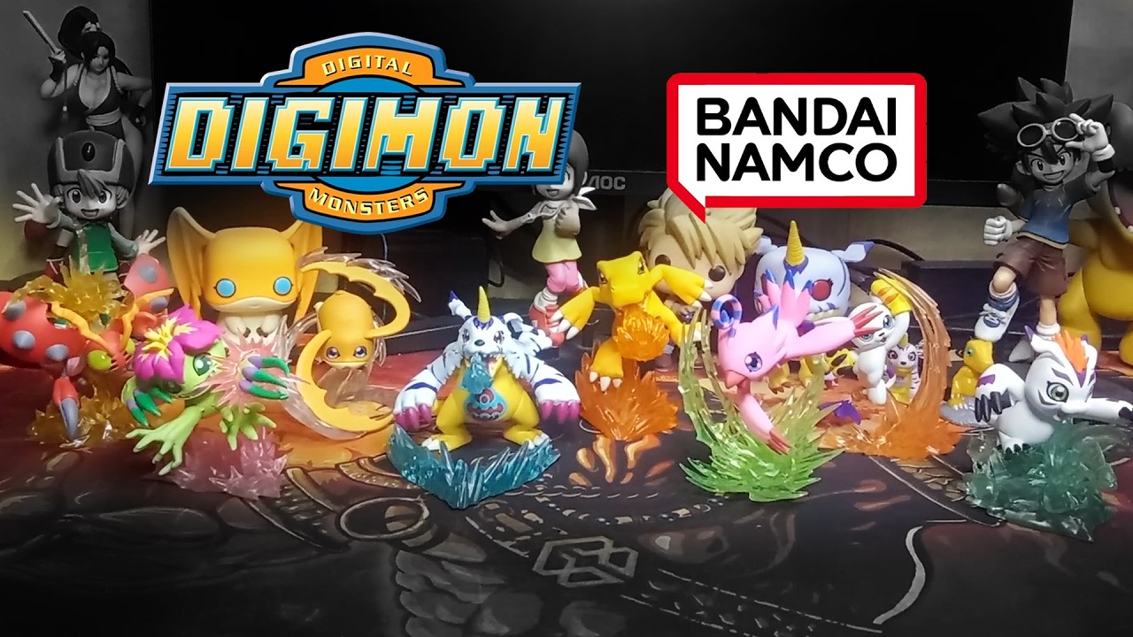 OPENING! 1 Box of Bandai BN Figure Q Digimon Unique Skill Demonstration Volume 1 Series