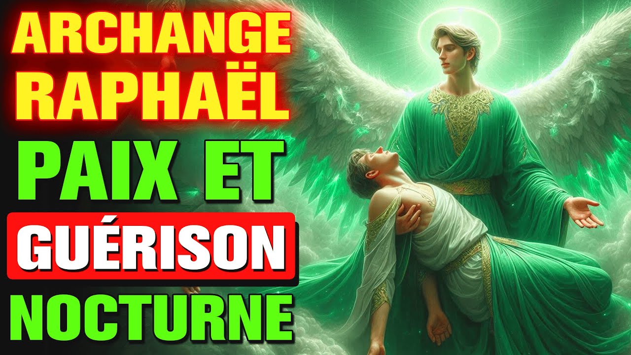 🟢6 Prières puissantes adressées à l’Archange Raphaël 🙏 Pour le sommeil et la guérison ✝️
