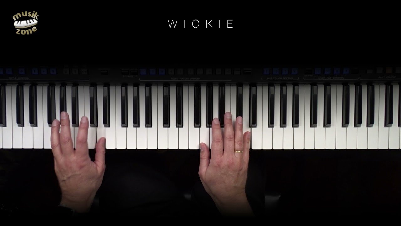 Wickie Soundtrack Piano Yamaha Genos  how to play Tutorial Cover - Musikzone