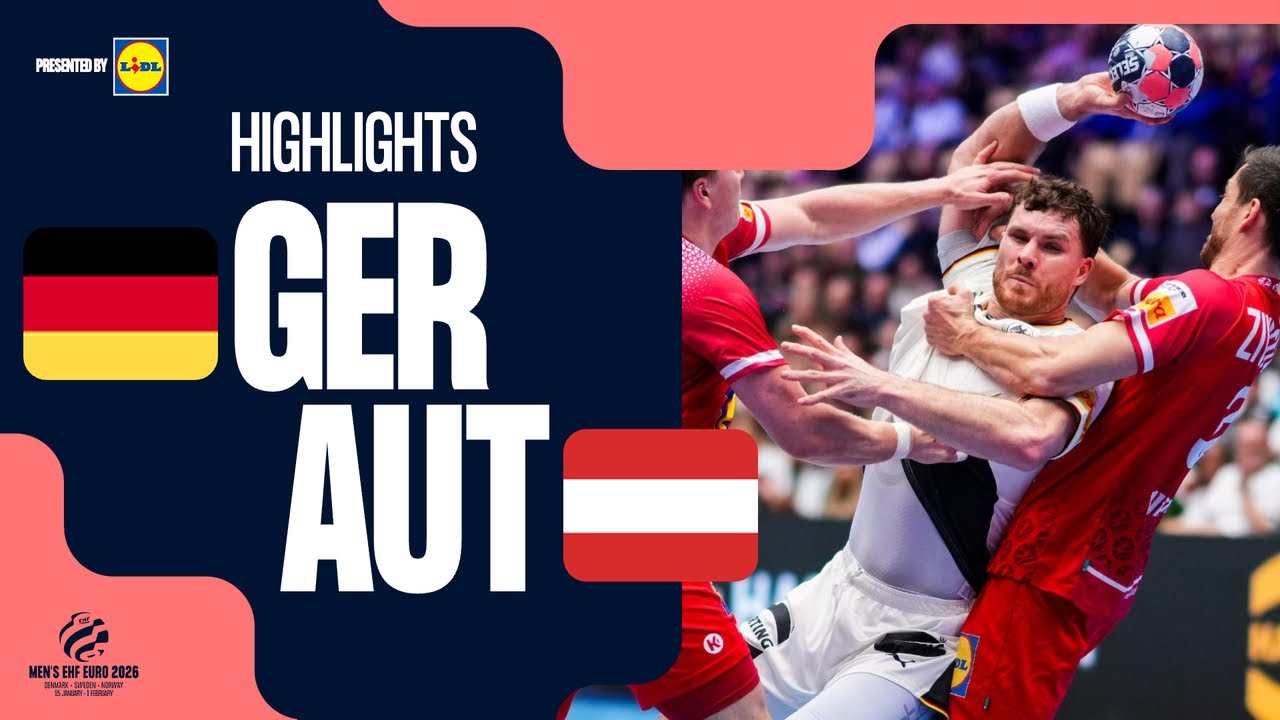 Germany vs Austria | Highlights | Men's EHF EURO 2026