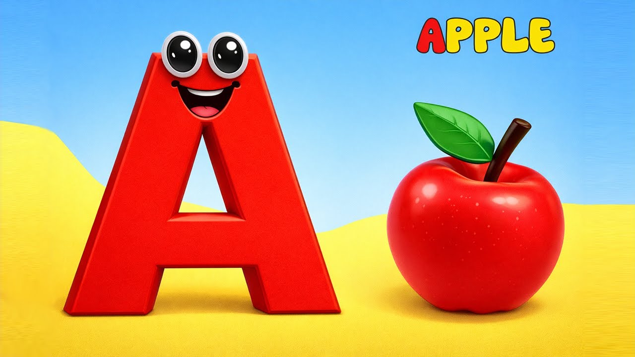 ABC Phonics Song | A Is for Apple | 30 Minutes Alphabet Song for Kids
